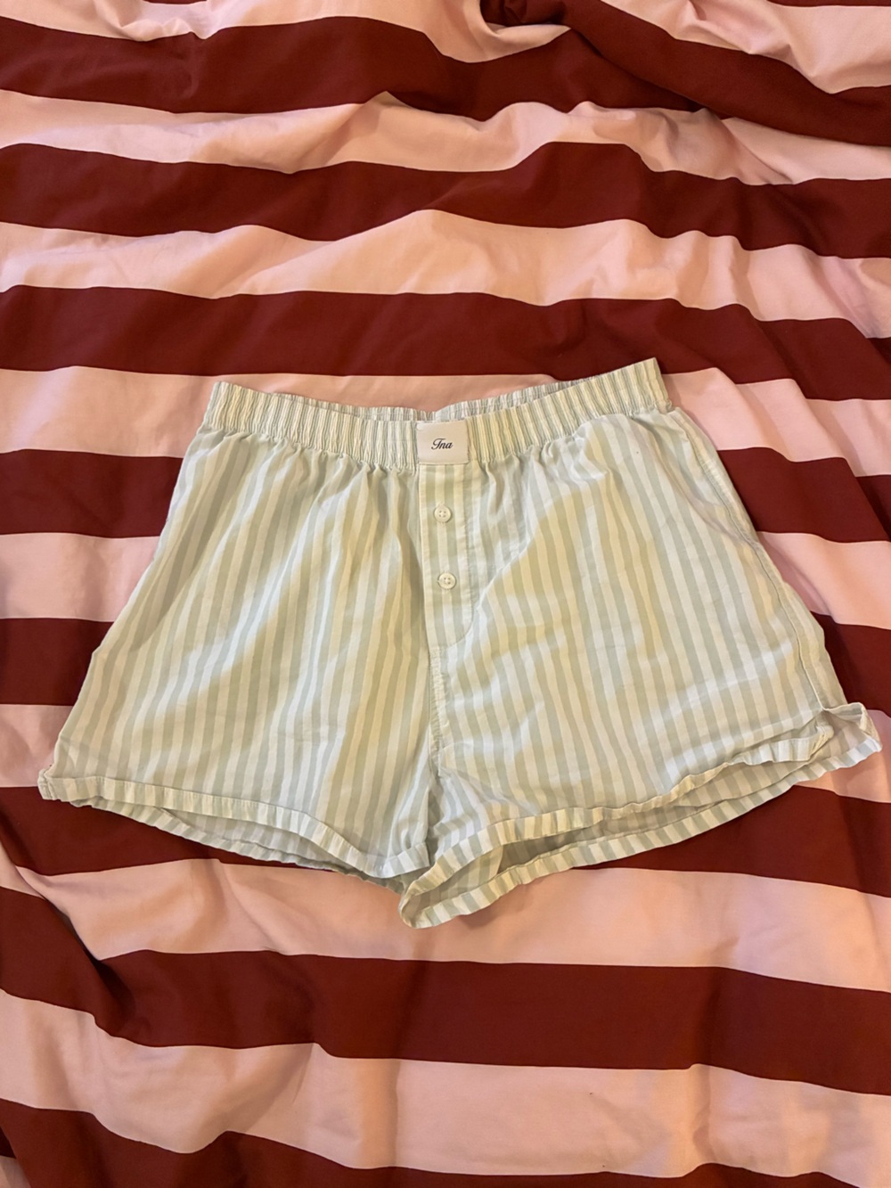 TNA striped shorts
